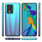 For Samsung Galaxy S20 Ultra Anti-Yellowing Phone Back Cover Shell Soft TPU Ultra Thin Cell Phone Case