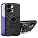 For Oppo Reno14 Pro 5G (Global) Case with Ring Holder Kickstand PC + TPU Anti-Fall Phone Cover