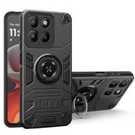 mobilskal till Motorola Edge 60 Neo 5G / Edge 50 Neo 5G / Moto S50 5G / ThinkPhone 25 5G PC + TPU fallskyddande baksida med ringhållare, stöd