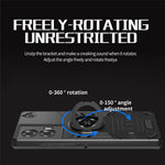 For Motorola Edge 50 Fusion 5G Case with Ring Holder Kickstand PC + TPU Anti-Fall Phone Cover
