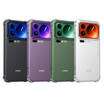For Xiaomi 17 Pro Max Bumper Case Heat Dissipation Metal Frame Phone Cover