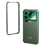 For Xiaomi 17 Pro Max Bumper Case Heat Dissipation Metal Frame Phone Cover