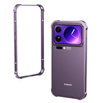 For Xiaomi 17 Pro Max Bumper Case Heat Dissipation Metal Frame Phone Cover
