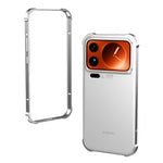 For Xiaomi 17 Pro Bumper Case Heat Dissipation Metal Frame Phone Cover