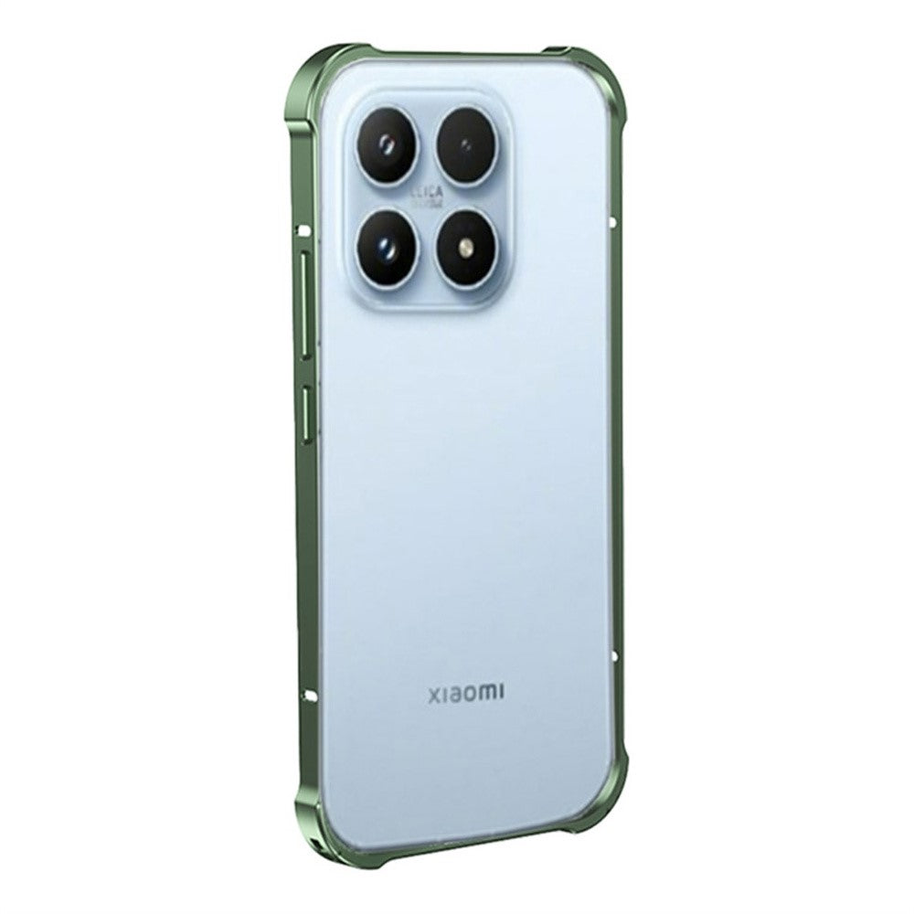 For Xiaomi 17 Bumper Case Heat Dissipation Metal Frame Phone Cover
