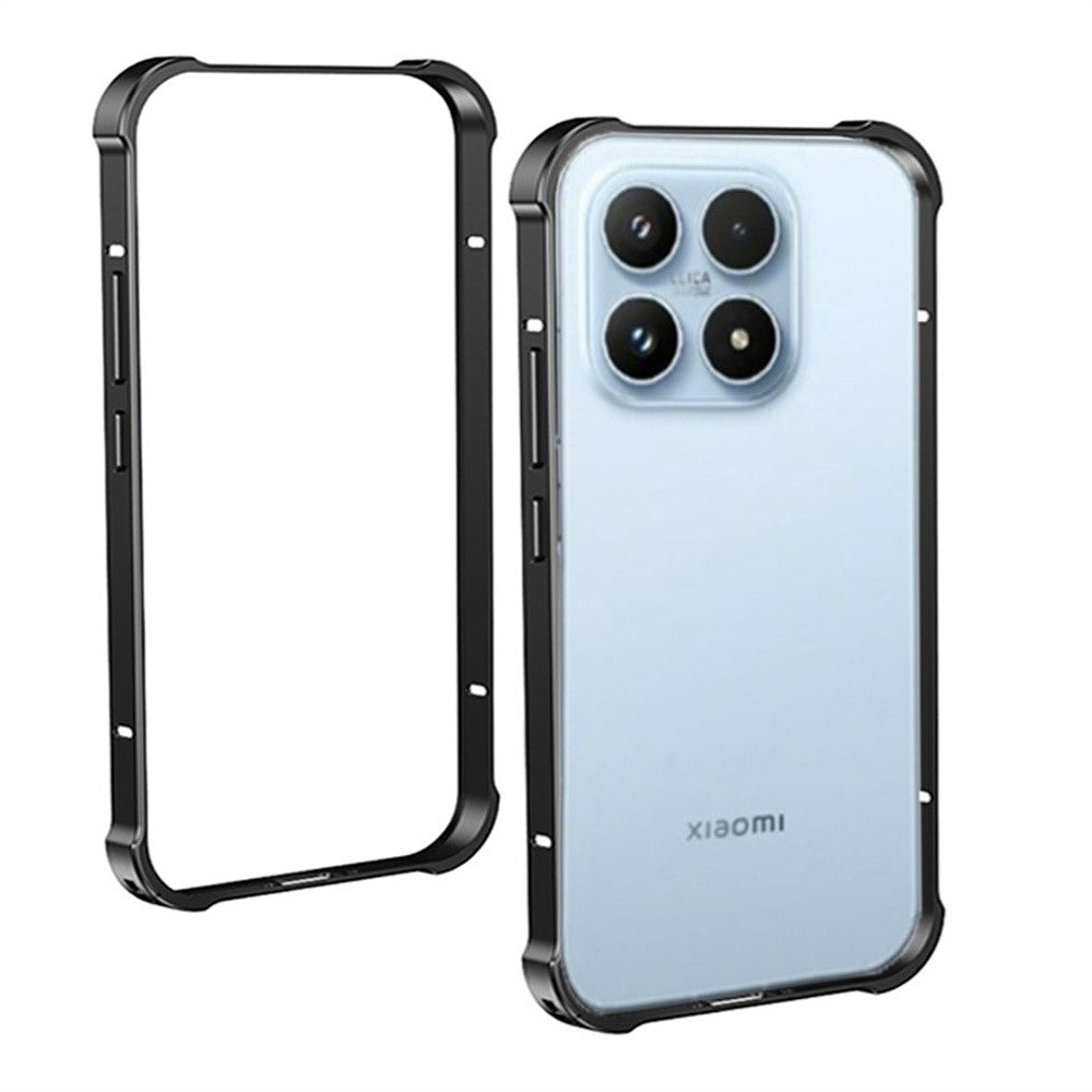 For Xiaomi 17 Bumper Case Heat Dissipation Metal Frame Phone Cover