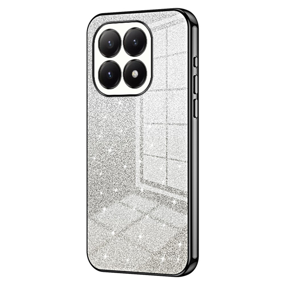For Xiaomi 15T Case Electroplating Gradient Glitter TPU Phone Cover