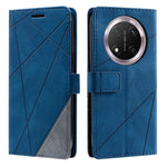 Leather Case for Honor X9c 5G / Magic7 Lite 5G / X60 Pro 5G Imprinted Lines Splicing Wallet Phone Cover