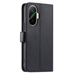 For Xiaomi Poco F7 5G / Redmi Turbo 4 Pro 5G Case Ring Buckle Wallet Stand Rhombus Crossbody Leather Mobile Cover
