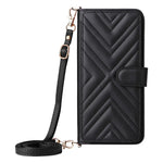 For Honor Magic8 Lite 5G / X9d 5G / X70 5G Case with Shoulder / Wrist Strap Leather Phone Cover Stand Wallet