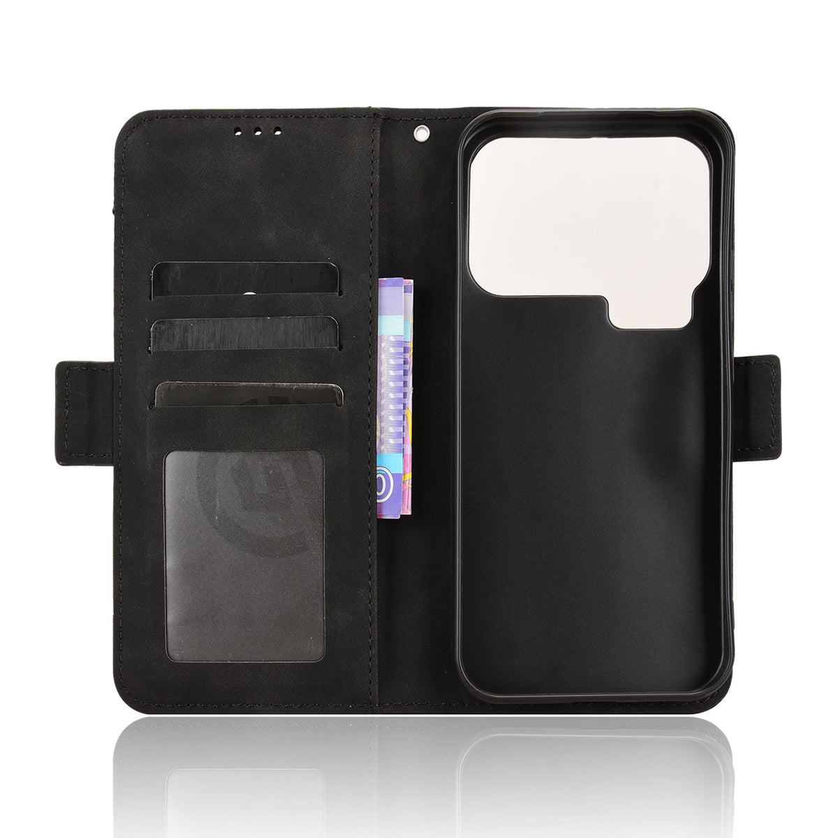 For Xiaomi 17 Pro Max Leather Case Phone Wallet Cover with Multiple Card Slots