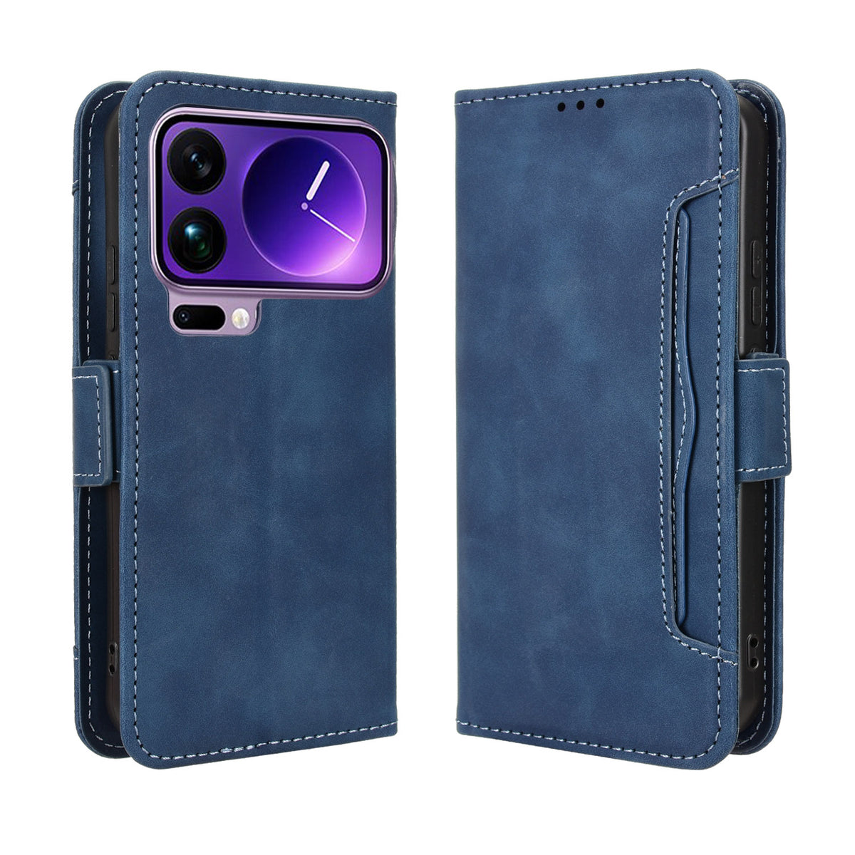 For Xiaomi 17 Pro Max Leather Case Phone Wallet Cover with Multiple Card Slots