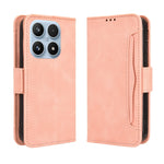 For Xiaomi 17 Leather Case Phone Wallet Cover with Multiple Card Slots