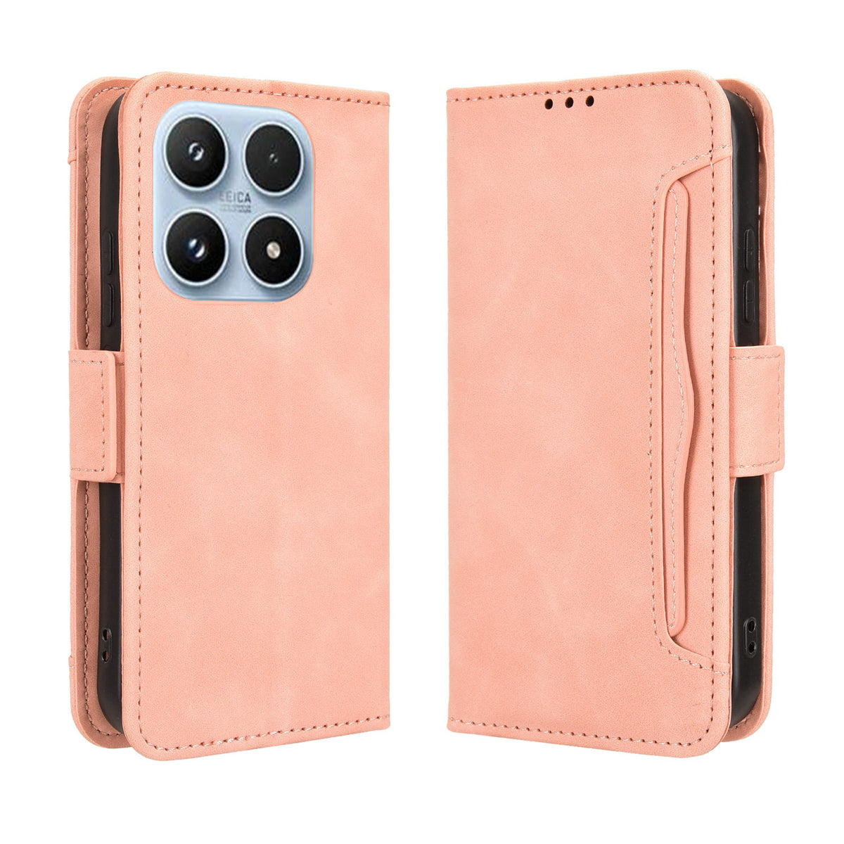 For Xiaomi 17 Leather Case Phone Wallet Cover with Multiple Card Slots
