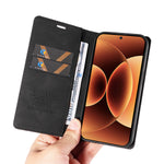YIKATU For Xiaomi 17 Pro Max Leather Cover  YK-004 Skin-Touch Wallet Phone Cases