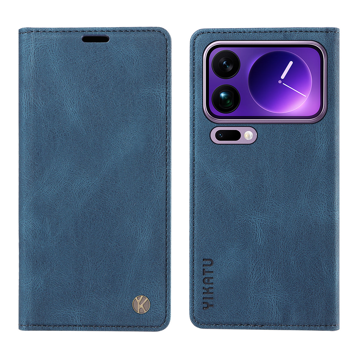 YIKATU For Xiaomi 17 Pro Max Leather Cover  YK-004 Skin-Touch Wallet Phone Cases