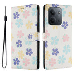 Xiaomi Redmi 15C 5G (EU) (173mm) / Xiaomi Redmi 15C 4G (EU) (173mm) fodral Mönstertryck PU-läder Plånboksfodral med handledsrem
