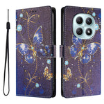 For Xiaomi Poco M8 5G / Redmi Note 15 5G (Global) / 15 4G (Global) Case Pattern Print PU Leather Wallet Phone Cover with Wrist Strap
