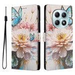 For Xiaomi Poco M8 5G / Redmi Note 15 5G (Global) / 15 4G (Global) Case Pattern Print PU Leather Wallet Phone Cover with Wrist Strap