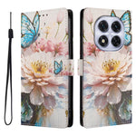 For Xiaomi Redmi Note 14 Pro+ 5G / Xiaomi Poco X7 5G / Xiaomi Redmi Note 14 Pro 5G Case Pattern Print PU Leather Wallet Phone Cover with Wrist Strap
