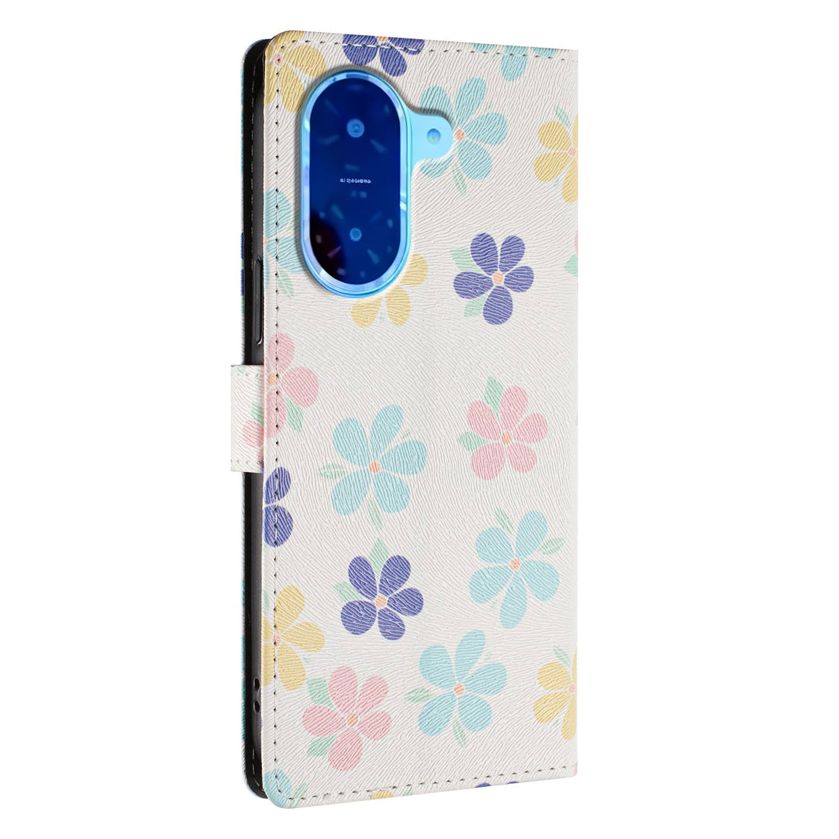 For Xiaomi Redmi A5 NFC (EU) (173.45mm) Case Pattern Print PU Leather Wallet Phone Cover with Wrist Strap