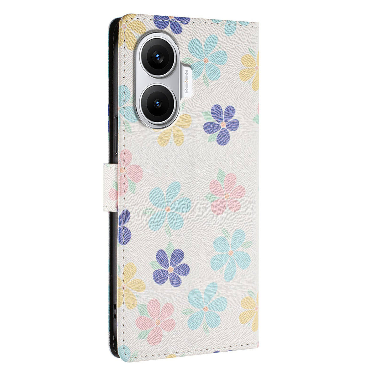 For Xiaomi Redmi Turbo 4 Pro 5G / Xiaomi Poco F7 5G Case Pattern Print PU Leather Wallet Phone Cover with Wrist Strap
