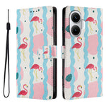 For Xiaomi Redmi Turbo 4 Pro 5G / Xiaomi Poco F7 5G Case Pattern Print PU Leather Wallet Phone Cover with Wrist Strap