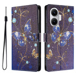 For Xiaomi Redmi Turbo 4 Pro 5G / Xiaomi Poco F7 5G Case Pattern Print PU Leather Wallet Phone Cover with Wrist Strap