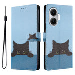 For Xiaomi Redmi Turbo 4 Pro 5G / Xiaomi Poco F7 5G Case Pattern Print PU Leather Wallet Phone Cover with Wrist Strap