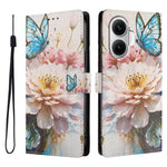 For Xiaomi Redmi Turbo 4 Pro 5G / Xiaomi Poco F7 5G Case Pattern Print PU Leather Wallet Phone Cover with Wrist Strap