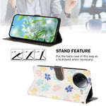 Etui til Xiaomi Poco F7 Pro 5G / Xiaomi Redmi K80 Pro 5G / Xiaomi Redmi K80 5G / Xiaomi Poco F7 Ultra 5G med mønstertryk, PU-læder og pungdesign med håndledsrem