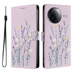 Etui til Xiaomi Poco F7 Pro 5G / Xiaomi Redmi K80 Pro 5G / Xiaomi Redmi K80 5G / Xiaomi Poco F7 Ultra 5G med mønstertryk, PU-læder og pungdesign med håndledsrem