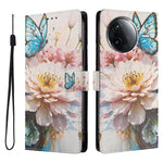 Etui til Xiaomi Poco F7 Pro 5G / Xiaomi Redmi K80 Pro 5G / Xiaomi Redmi K80 5G / Xiaomi Poco F7 Ultra 5G med mønstertryk, PU-læder og pungdesign med håndledsrem