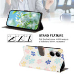 For Xiaomi Redmi Turbo 4 5G / Xiaomi Poco X7 Pro 5G Case Pattern Print PU Leather Wallet Phone Cover with Wrist Strap