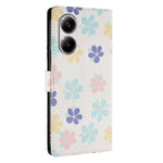 For Xiaomi Redmi Turbo 4 5G / Xiaomi Poco X7 Pro 5G Case Pattern Print PU Leather Wallet Phone Cover with Wrist Strap