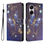 For Xiaomi Redmi Turbo 4 5G / Xiaomi Poco X7 Pro 5G Case Pattern Print PU Leather Wallet Phone Cover with Wrist Strap