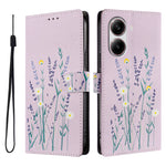 For Xiaomi Redmi Turbo 4 5G / Xiaomi Poco X7 Pro 5G Case Pattern Print PU Leather Wallet Phone Cover with Wrist Strap