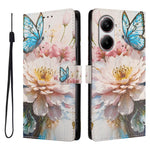 For Xiaomi Redmi Turbo 4 5G / Xiaomi Poco X7 Pro 5G Case Pattern Print PU Leather Wallet Phone Cover with Wrist Strap