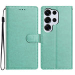 For Samsung Galaxy S26 Ultra Leather Case Wallet Stand Phone Cover with Handy Strap
