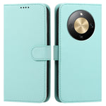 For Honor X9d 5G Leather Case Wallet Stand Solid Color Anti Drop Phone Cover