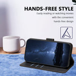 For Xiaomi 17 Pro Max Leather Case Wallet Stand Solid Color Anti Drop Phone Cover