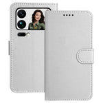 For Xiaomi 17 Pro Max Leather Case Wallet Stand Solid Color Anti Drop Phone Cover