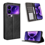 For Xiaomi 17 Pro Leather Case Wallet Stand Retro Texture Phone Cover