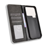 For Xiaomi 17 Pro Leather Case Wallet Stand Retro Texture Phone Cover