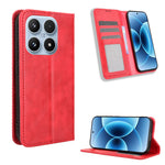 For Xiaomi 17 Leather Case Wallet Stand Retro Texture Phone Cover