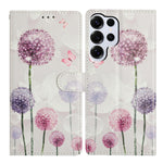 For Samsung Galaxy S26 Ultra Case Pattern Printing Wallet Stand Flip Leather Phone Cover with Strap