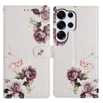 For Samsung Galaxy S26 Ultra Case Pattern Printing Wallet Stand Flip Leather Phone Cover with Strap