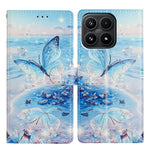 For Xiaomi 17 Case Pattern Printing Wallet Stand Flip Leather Phone Cover with Strap