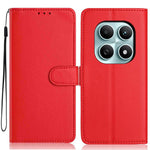 For Xiaomi Poco M8 5G / Redmi Note 15 5G (Global) Wallet Case with Strap / Multiple Card Slots Solid Color Leather Stand Phone Cover