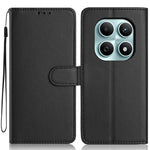 For Xiaomi Poco M8 5G / Redmi Note 15 5G (Global) Wallet Case with Strap / Multiple Card Slots Solid Color Leather Stand Phone Cover